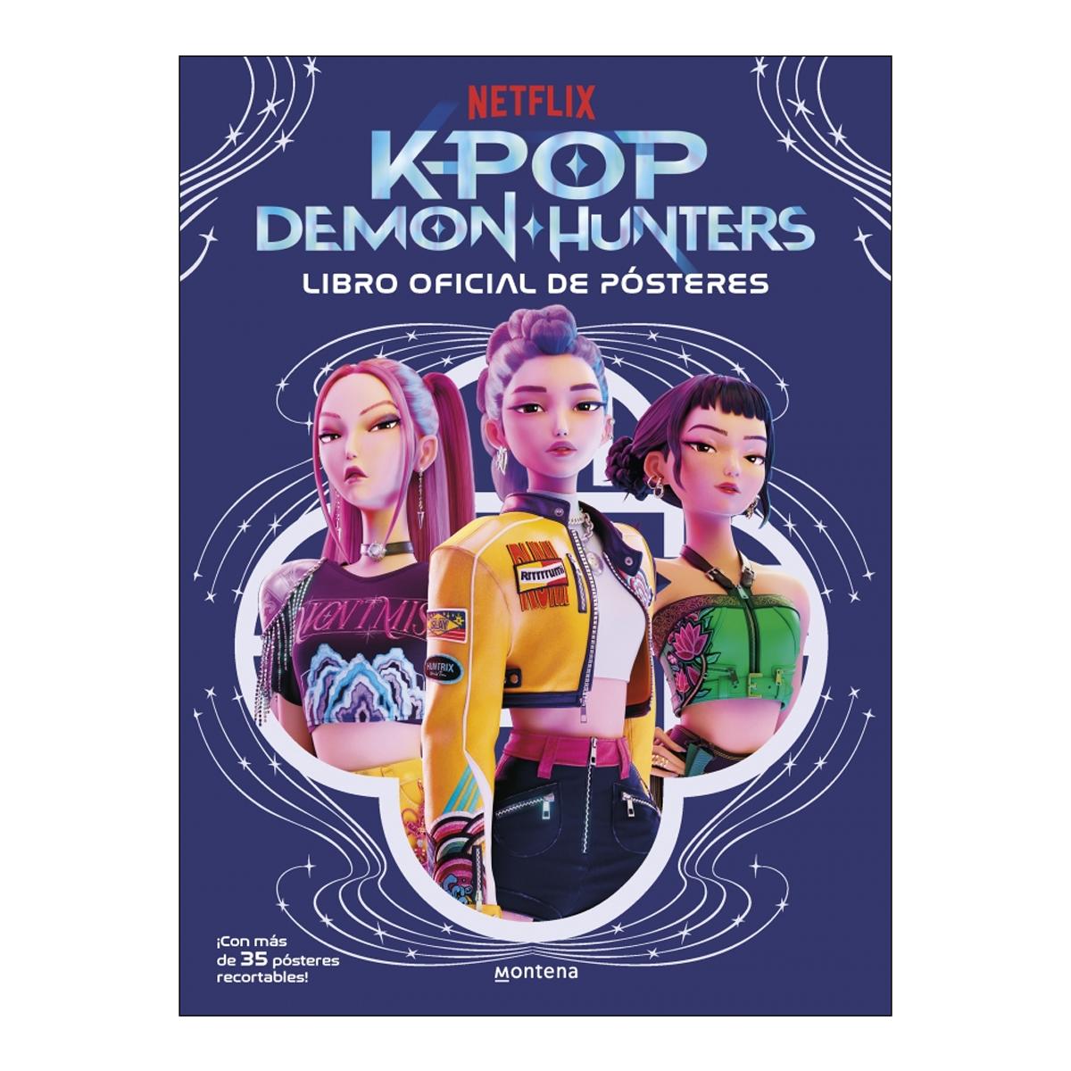 Imagen 0 de KPop Demon Hunters: Libro oficial de pósteres: Edición OFICIAL en español  (Tapa blanda)