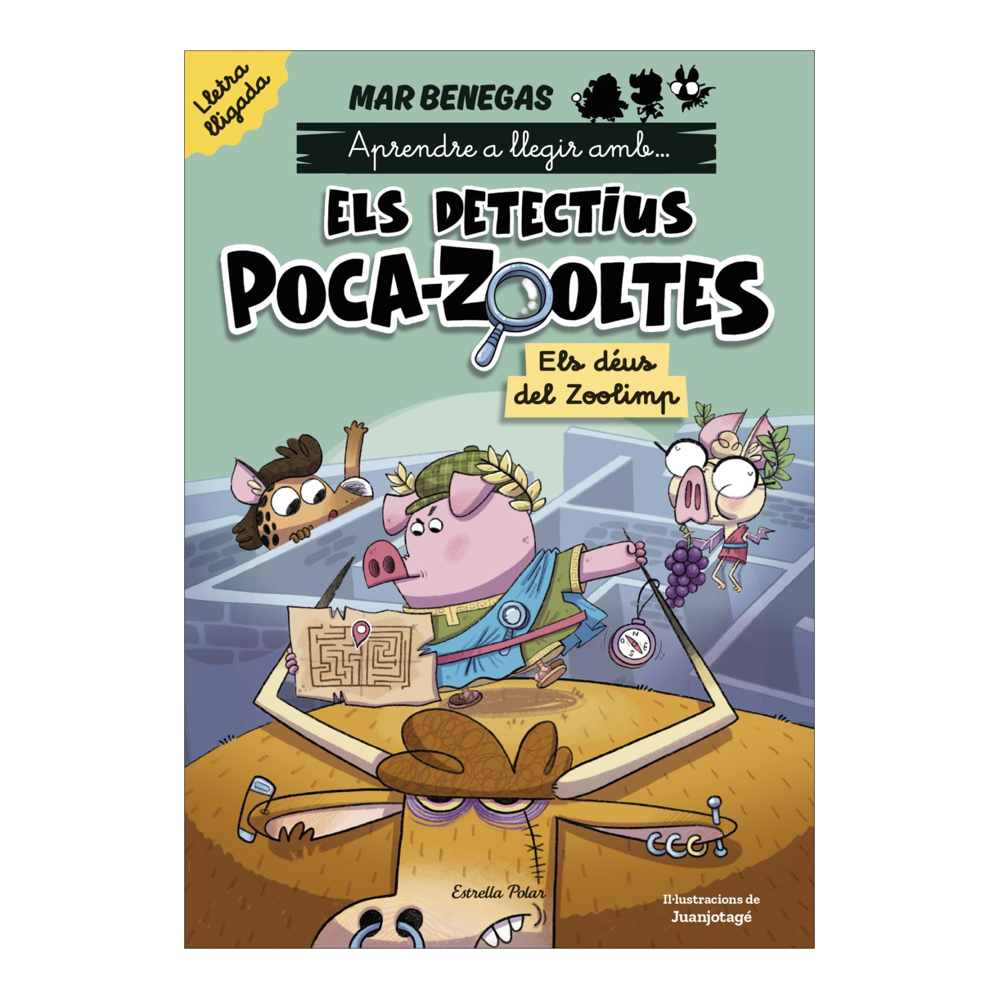 Imagem 0 de Aprendre a llegir amb els detectius Poca-zooltes Lletra lligada 2. Els deus del: En lletra lligada per aprendre a llegir llibre (Capa mole com abas)