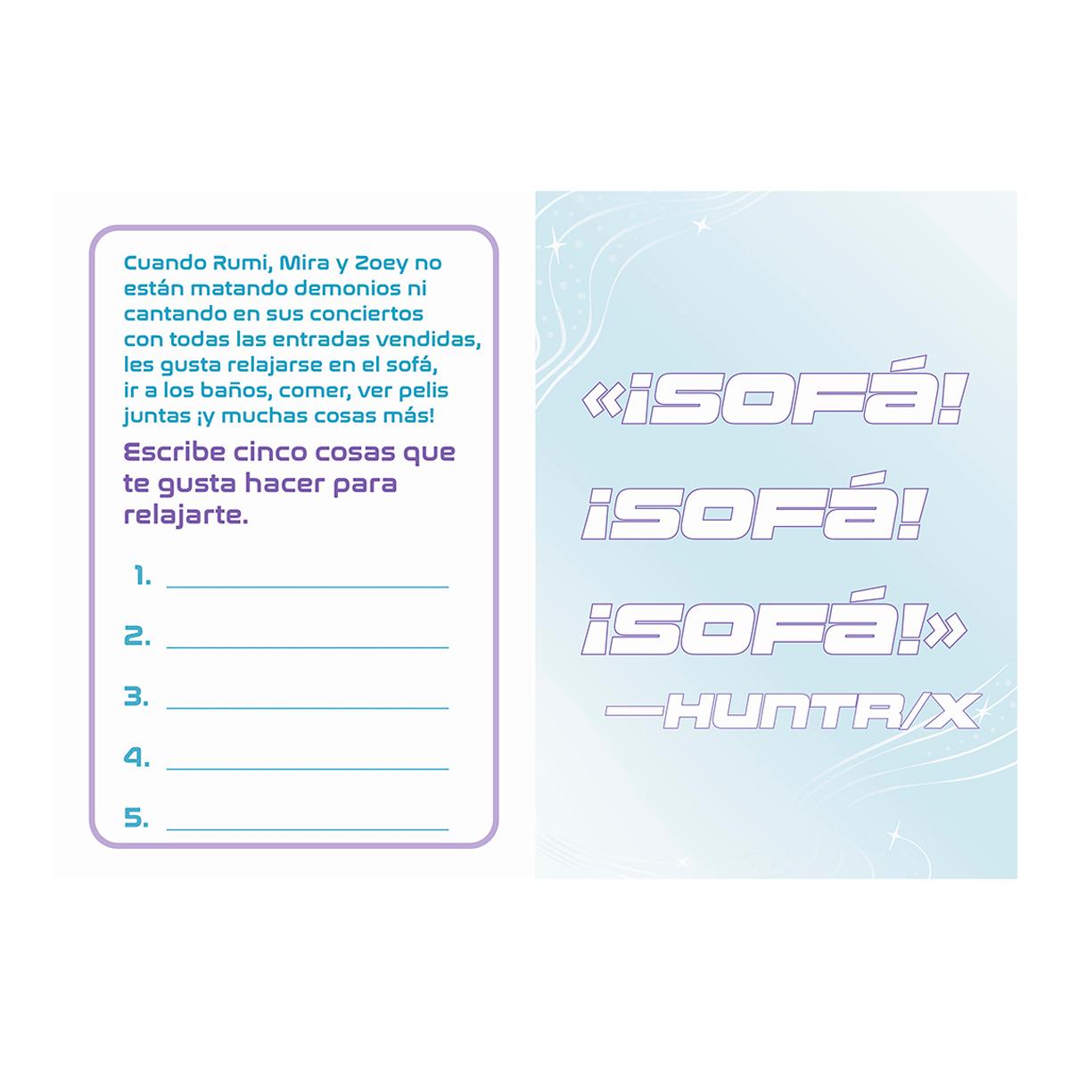 Kpop Demon Hunters: mi diario golden: Diario oficial  (Tapa dura) 4