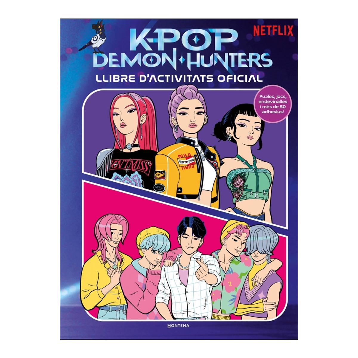 Imagem 0 de Kpop Demon Hunters: llibre d&activitats oficial: Trencaclosques, jocs, endevinalles i més de 50 adhesius (Capa mole)