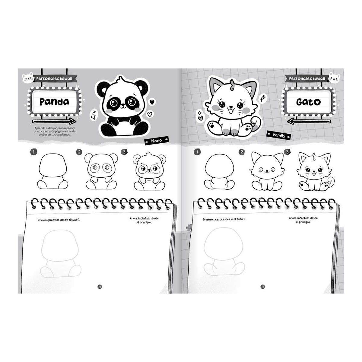 Universo kawaii: Más de 100 ideas y dibujos adorables paso a paso (Capa mole) 3