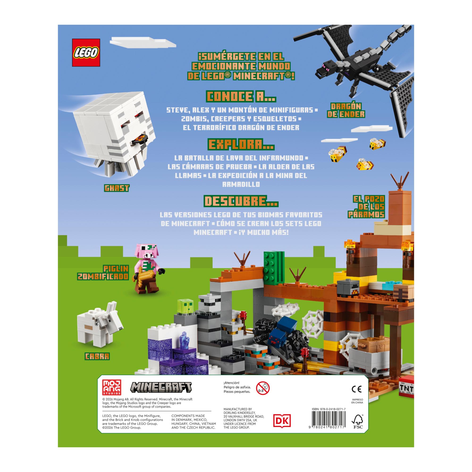 LEGO Minecraft Diccionario visual: Incluye una minifigura exclusiva (Capa dura) 8