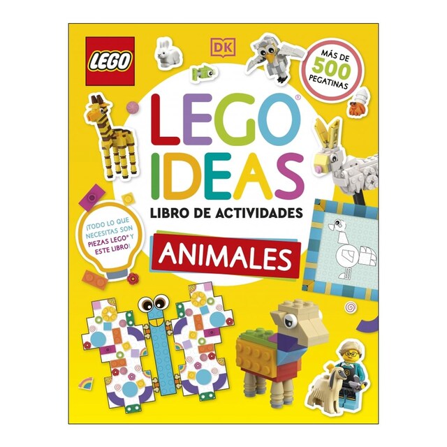 Imagem 0 de LEGO Ideas Libro de Actividades: Animales: ¡Todo lo que necesitas son piezas Lego® y este libro! Más de 500 pegatinas (Capa mole)