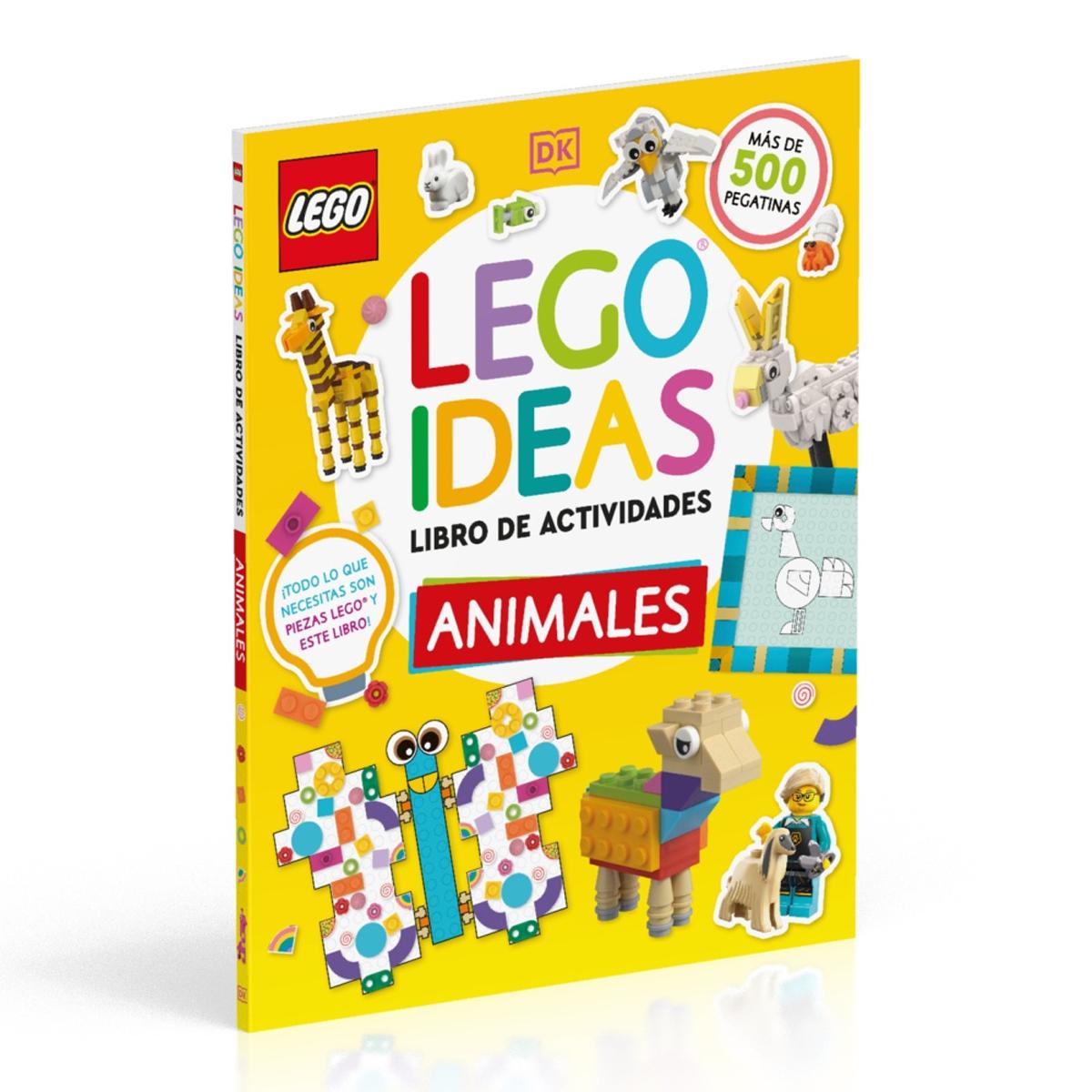 LEGO Ideas Libro de Actividades: Animales: ¡Todo lo que necesitas son piezas Lego® y este libro! Más de 500 pegatinas (Capa mole) 2