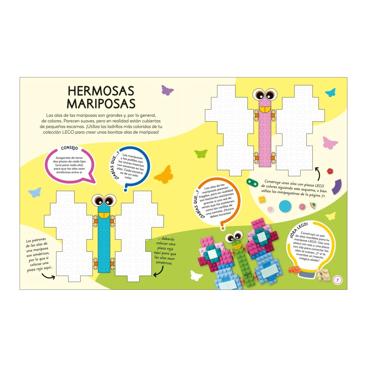 LEGO Ideas Libro de Actividades: Animales: ¡Todo lo que necesitas son piezas Lego® y este libro! Más de 500 pegatinas (Capa mole) 7