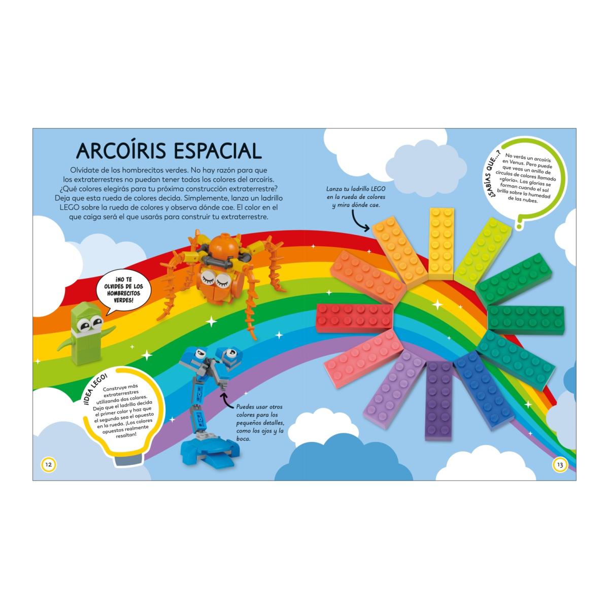 LEGO Ideas Libro de actividades: Espacio: ¡Todo lo que necesitas son piezas Lego® y este libro! Más de 500 pegatinas (Capa mole) 4