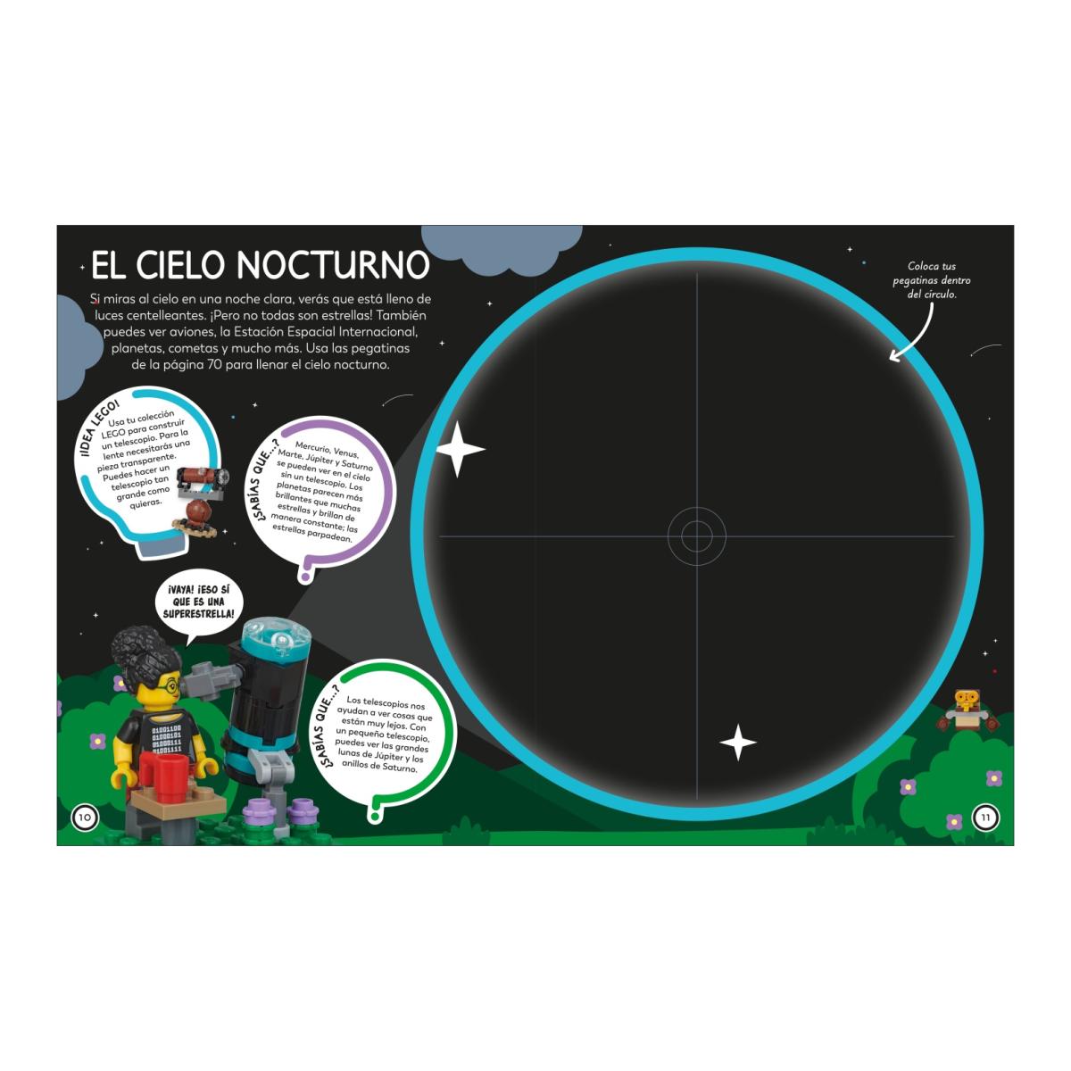 LEGO Ideas Libro de actividades: Espacio: ¡Todo lo que necesitas son piezas Lego® y este libro! Más de 500 pegatinas (Capa mole) 5