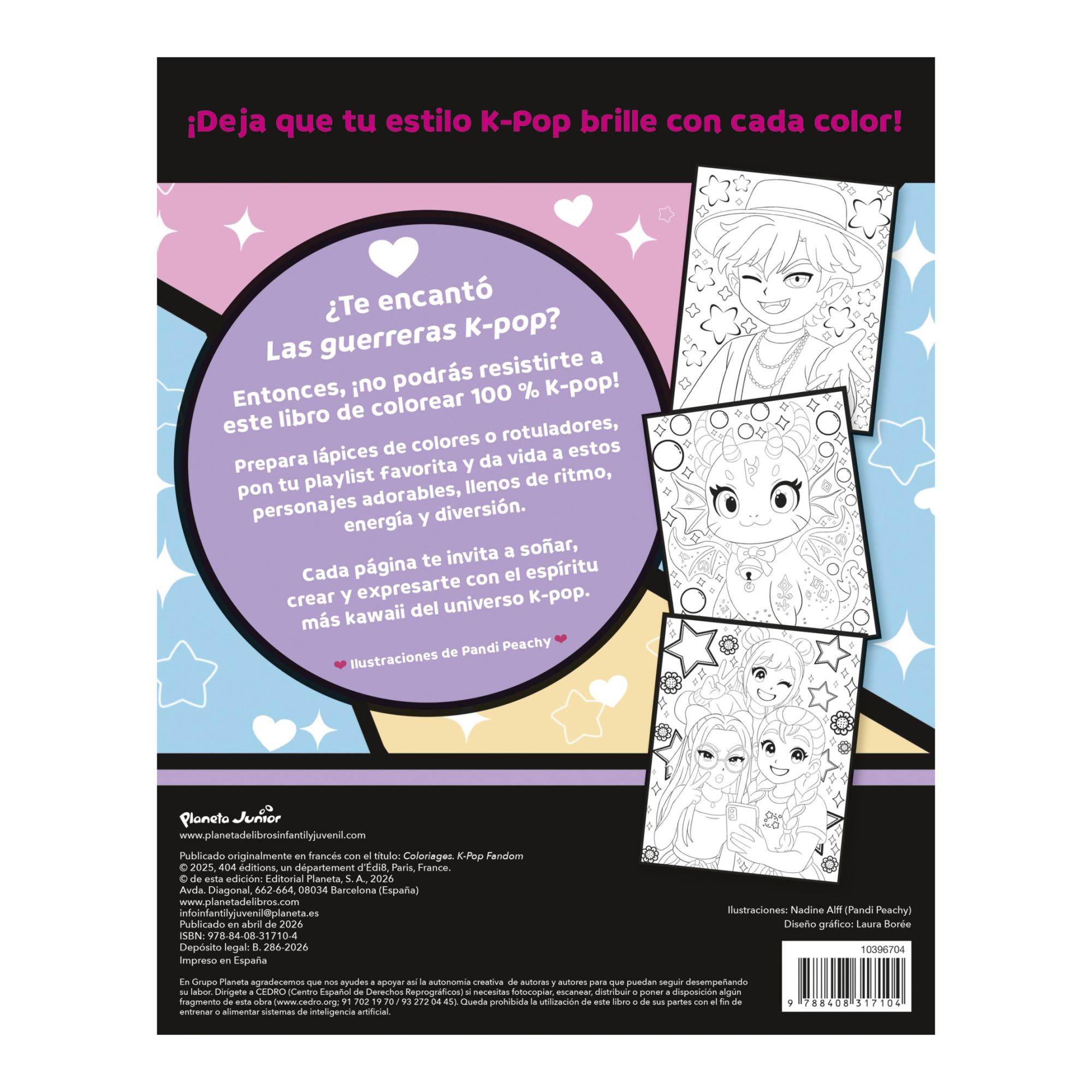 Libro para colorear K-pop (Capa mole) 2