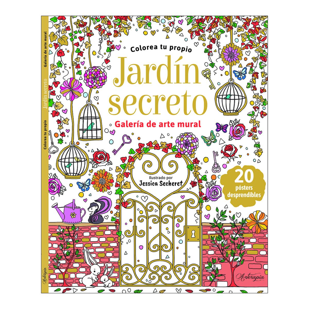Colorea tu propio jardin secreto 1