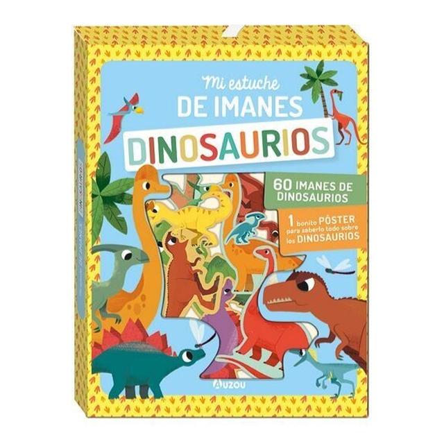 Portada de Mi estuche de imanes. dinosaurios