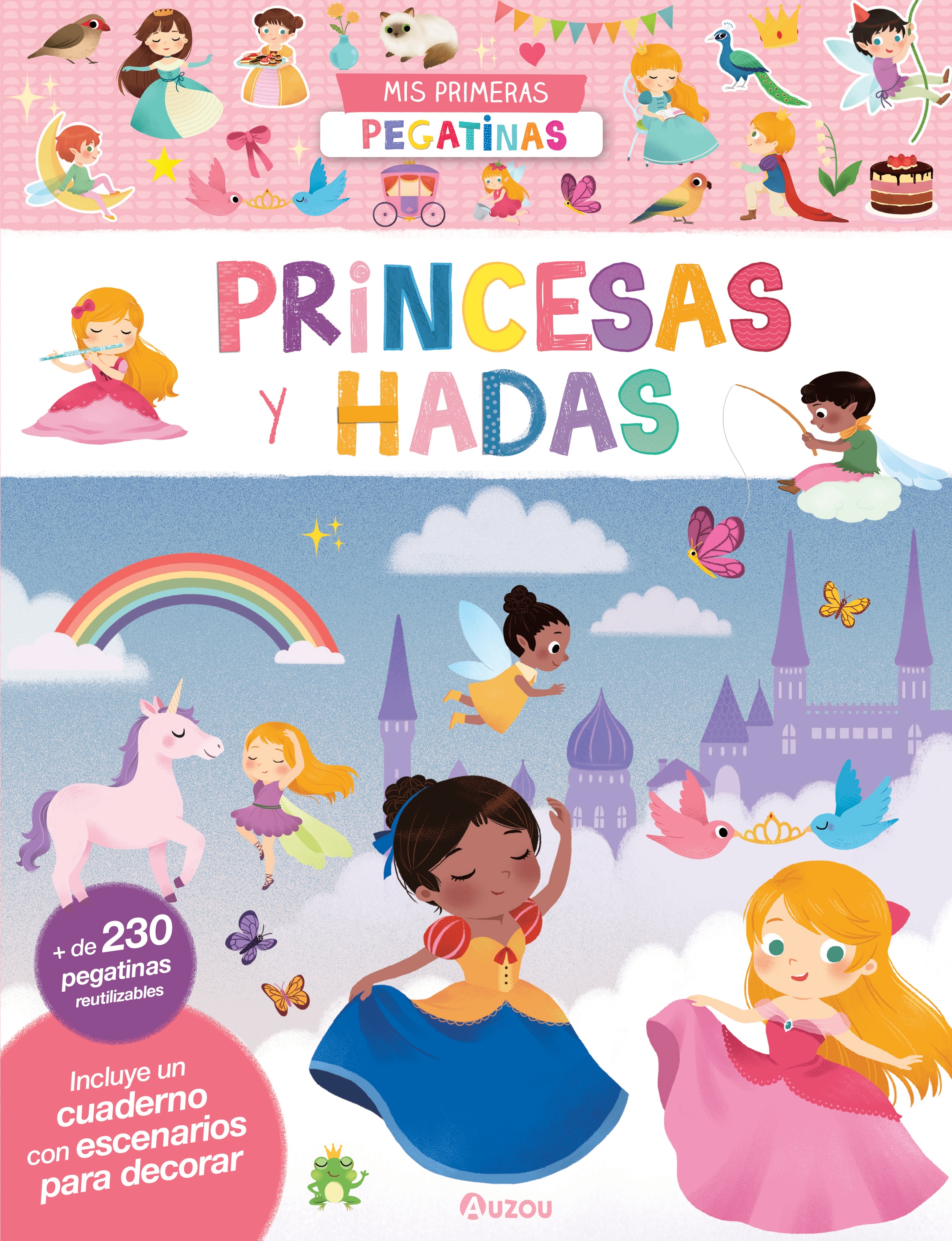 Mi primer libro de pegatinas. princesas