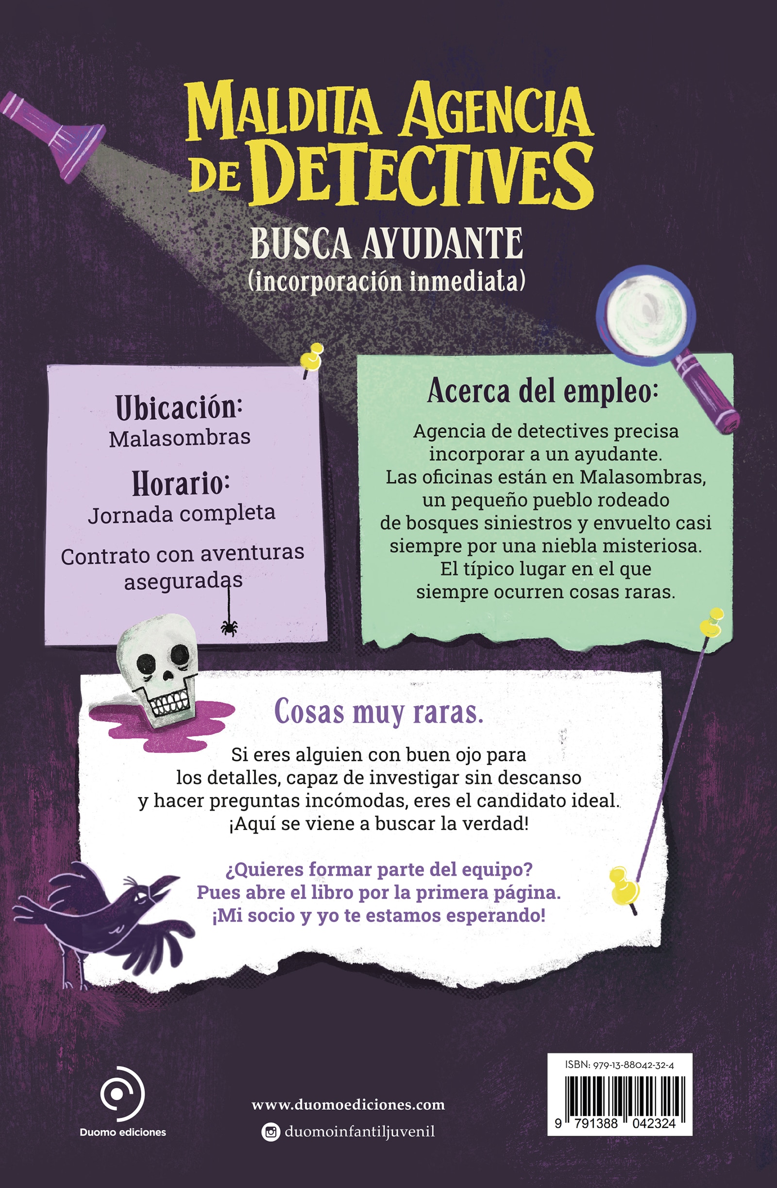 MALDITA AGENCIA DE DETECTIVES  (Capa Mole con Lapelas) 2
