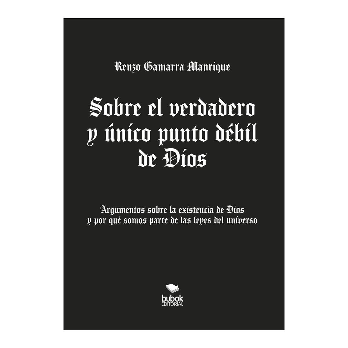 SOBRE EL VERDADERO Y ÚNICO PUNTO DÉBIL