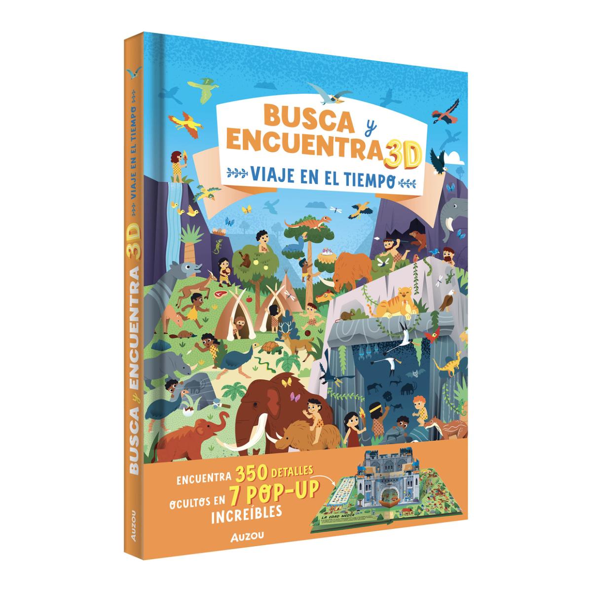 Imagen 0 de Busca Y Encuentra 3d. Viaje En El Tiempo ¡libro Pop-up! (Tapa dura)