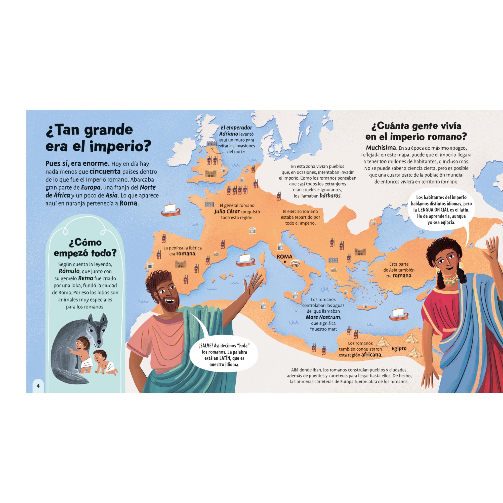 A QUE TANTA HISTORIA CON LOS ROMANOS (Capa Dura) 2