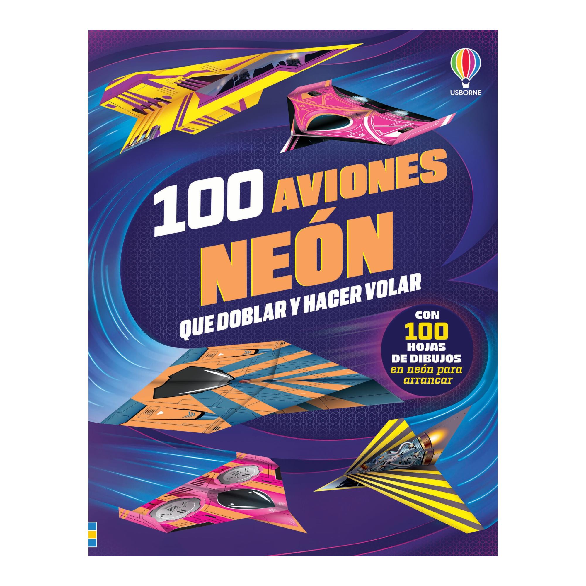 Imagem 0 de 100 AVIONES NEON QUE DOBLAR Y HACER VOLA (Capa Mole)