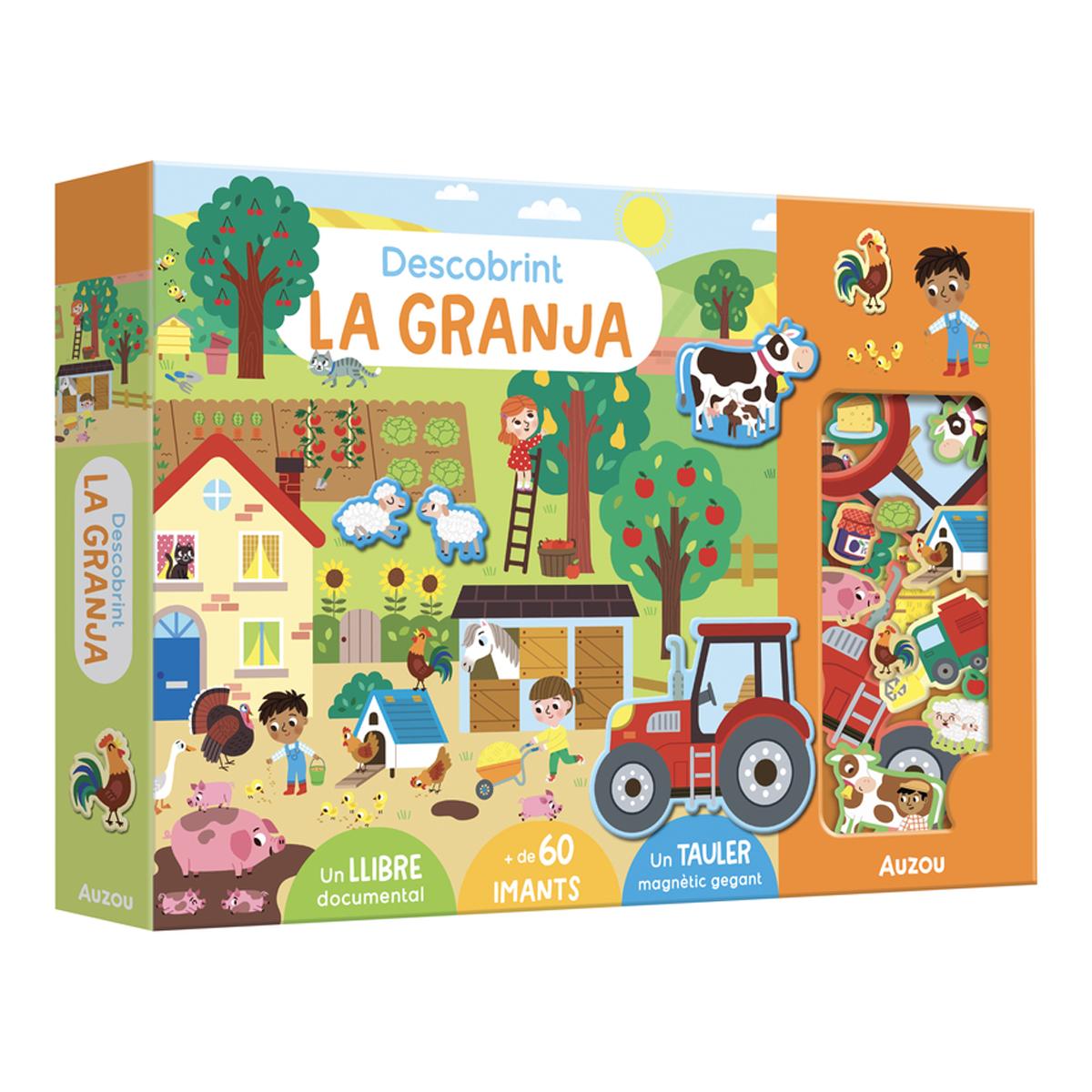 Imagen 0 de Descobrint la granja. tauler magnetic -