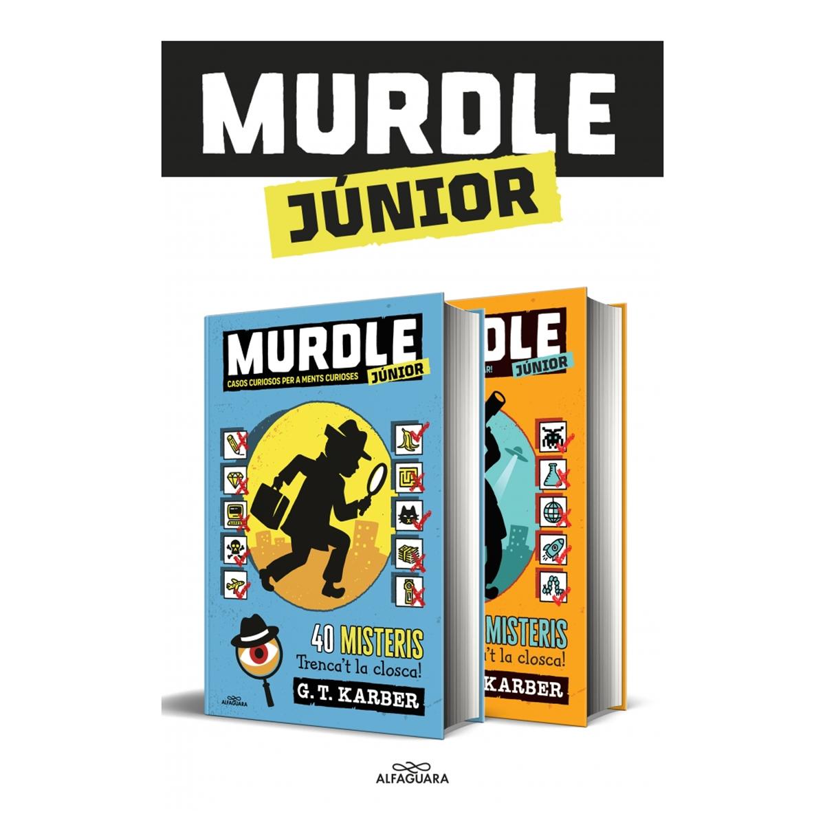 Imagem 0 de MURDLE JUNIOR - PACK AMB 2 LLIBRES: CASO (Capa Mole)