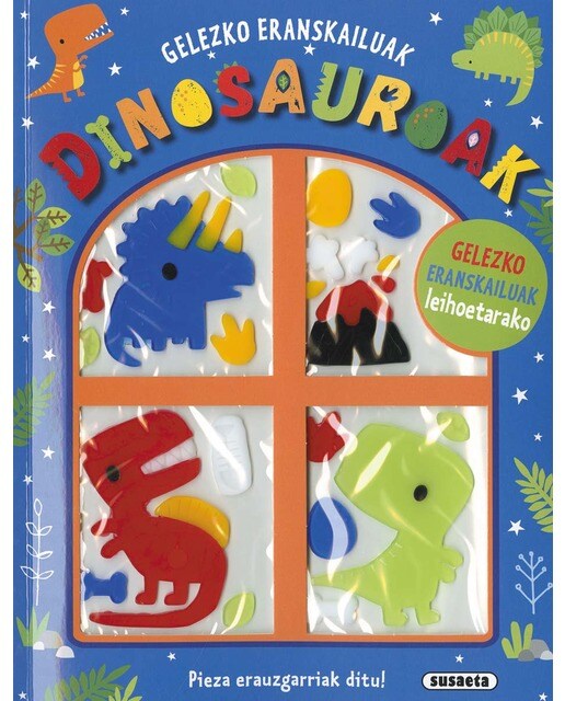 Dinosauroak - Gelezko eranskailuak leihoetarako 1