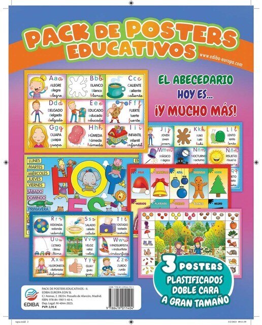 Imagen 0 de Packs de posters educativos el abecedario