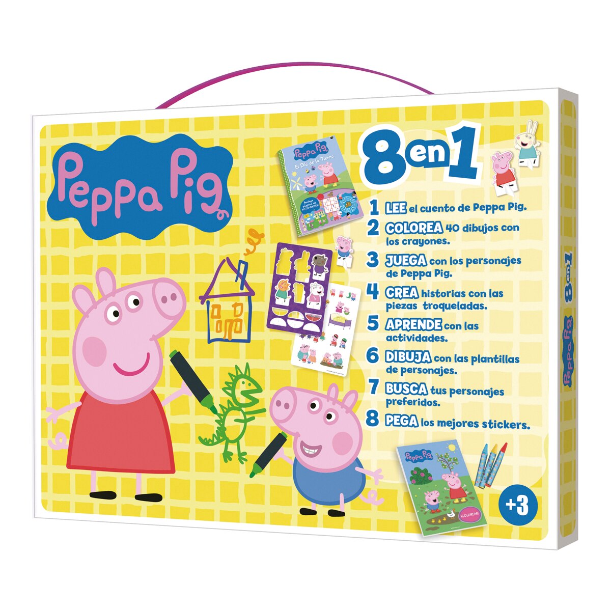 Imagen 0 de Maletín Peppa Pig 8 en 1