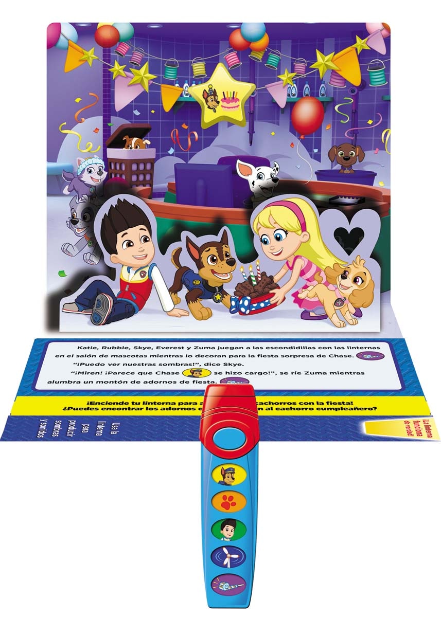 Imagen 3 de EL APAGÓN. LIBRO CON LINTERNA PATRULLA CANINA. FAB  (Tapa dura)