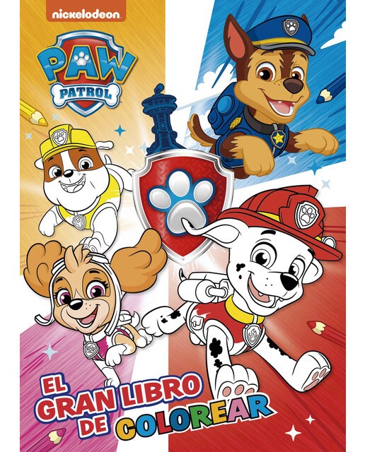 Imagen 0 de Paw Patrol | Patrulla Canina. Actividades - El gran libro de colorear  (Tapa blanda)