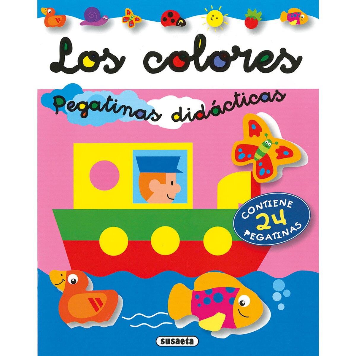 Imagen 0 de Los colores pegatinas didácticas (Tapa blanda)