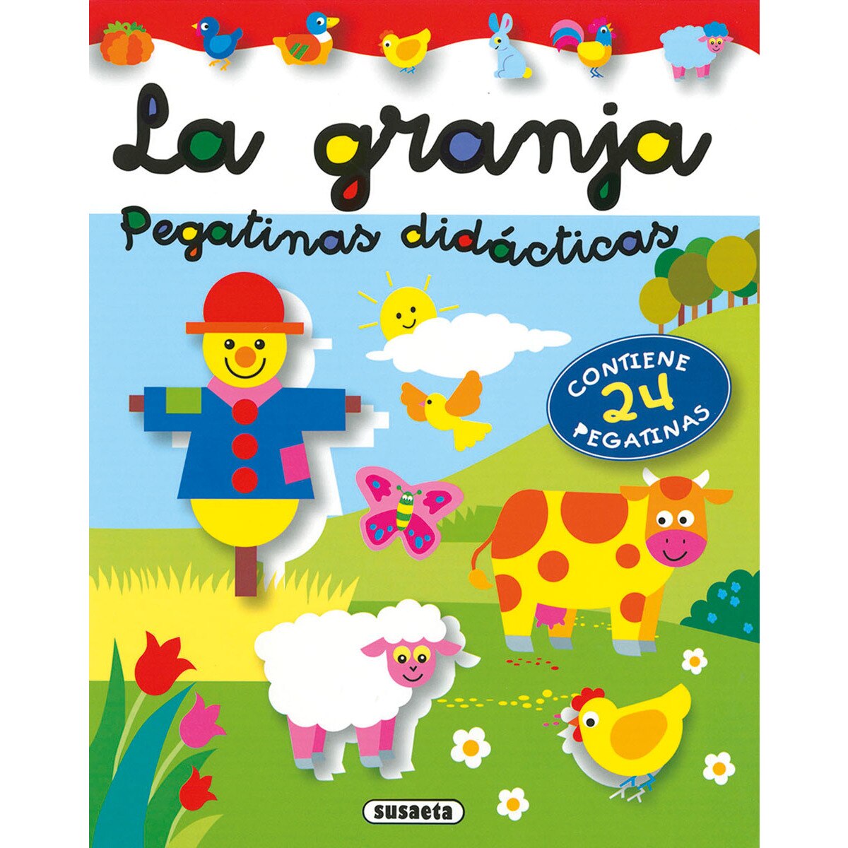 Imagen 0 de La granja pegatinas didácticas (Tapa blanda)