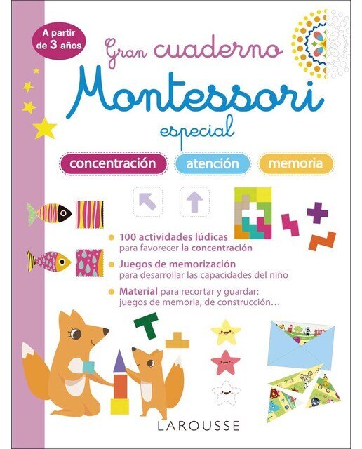 Imagen 0 de GRAN CUADERNO MONTESSORI ESPECIAL CONCEN  (Tapa blanda)