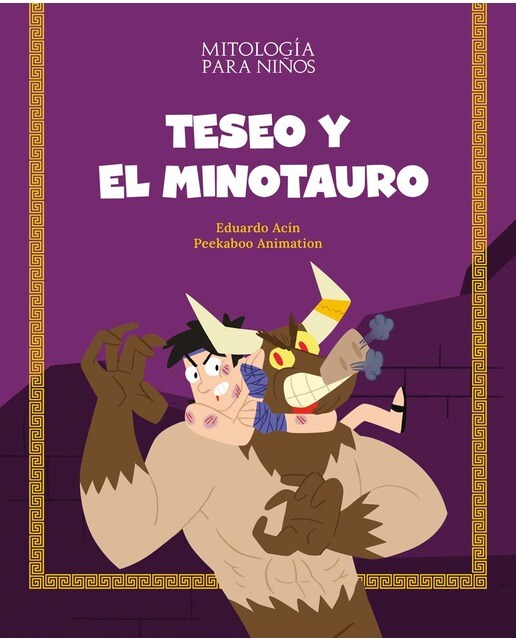 Imagen 0 de Teseo y el minotauro: Las mejores historias de la mitología griega y romana, convertidas en preciosos cuentos para niños.  (Tapa dura)