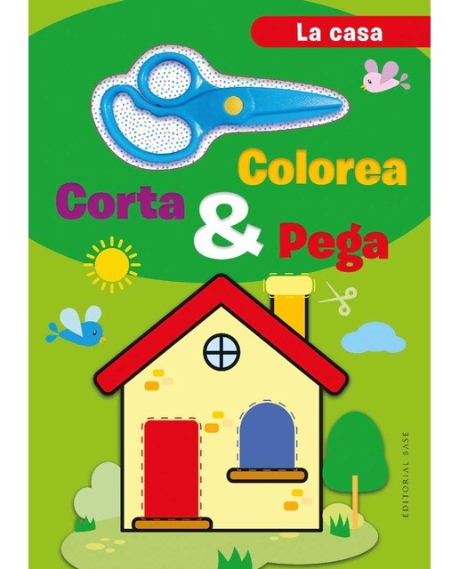 Imagen 0 de Colorea, corta y pega. En casa