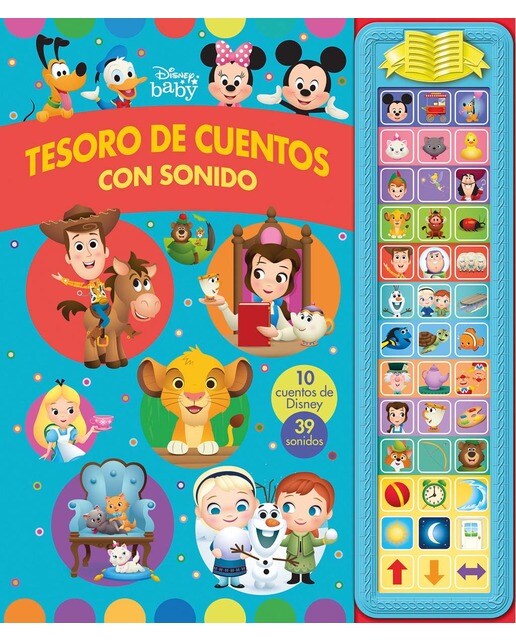 TESORO DE CUENTOS CON SONIDOS DISNEY BABY SD TREASURY (Capa dura) 1