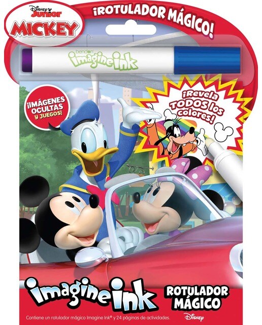 Portada de Mickey y sus amigos. Rotulador mágico 2: Libro de colorear y actividades con rotulador mágico