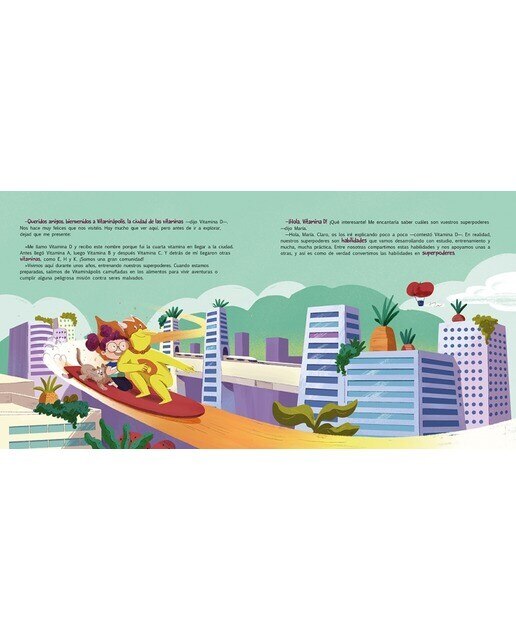 María y Coco en Vitaminápolis. Descubre los superpoderes de las vitaminas  (Tapa dura) 3