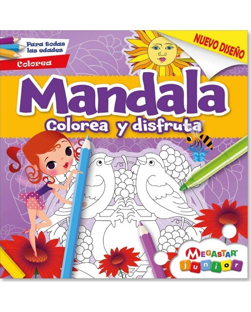 Mandala colorear y disfruta 11 (4-6 años) 1