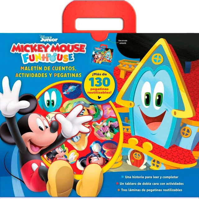 Imagen 0 de Mickey Mouse Funhouse. Maletín de cuentos, actividades y pegatinas