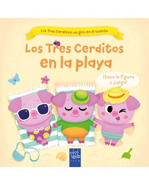 Imagen 1 de Los Tres Cerditos en la playa
