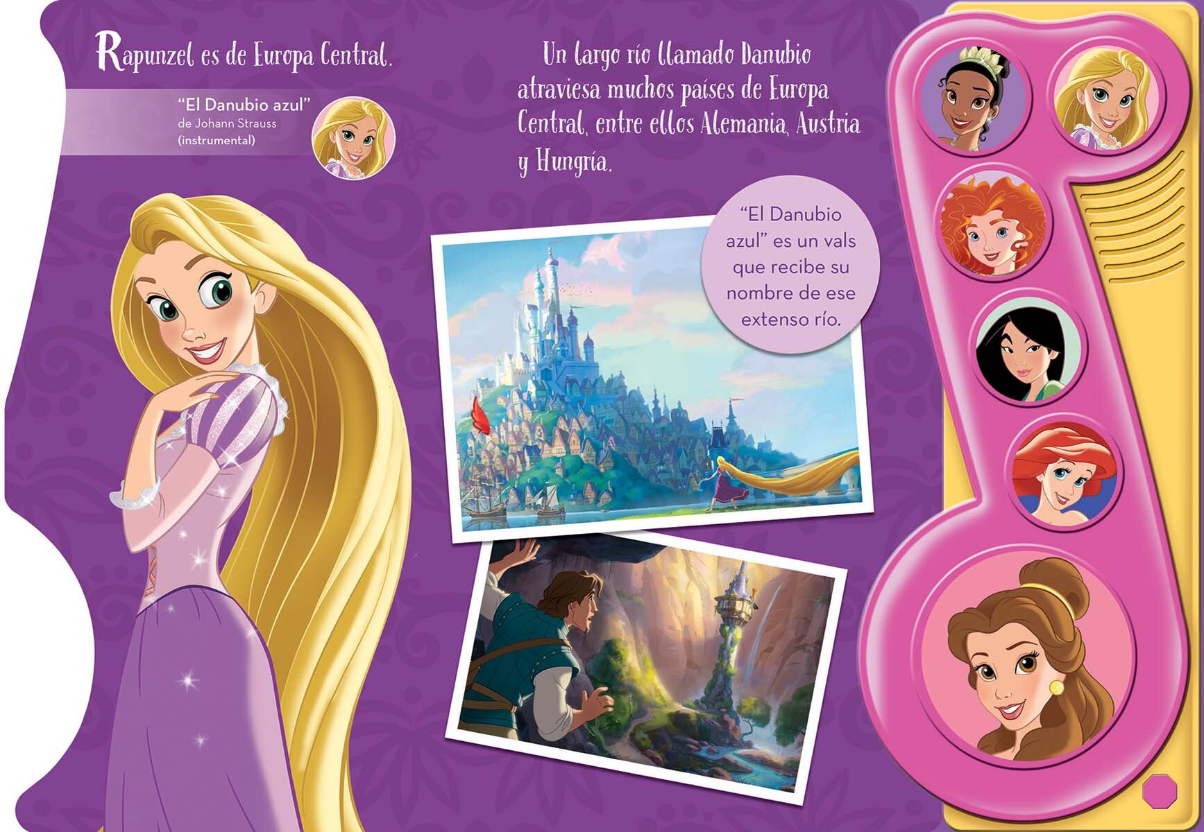 CANCIONES DE PRINCESAS EN EL MUNDO. PRINCESAS DISNEY. LMN 6B  (Tapa dura) 3