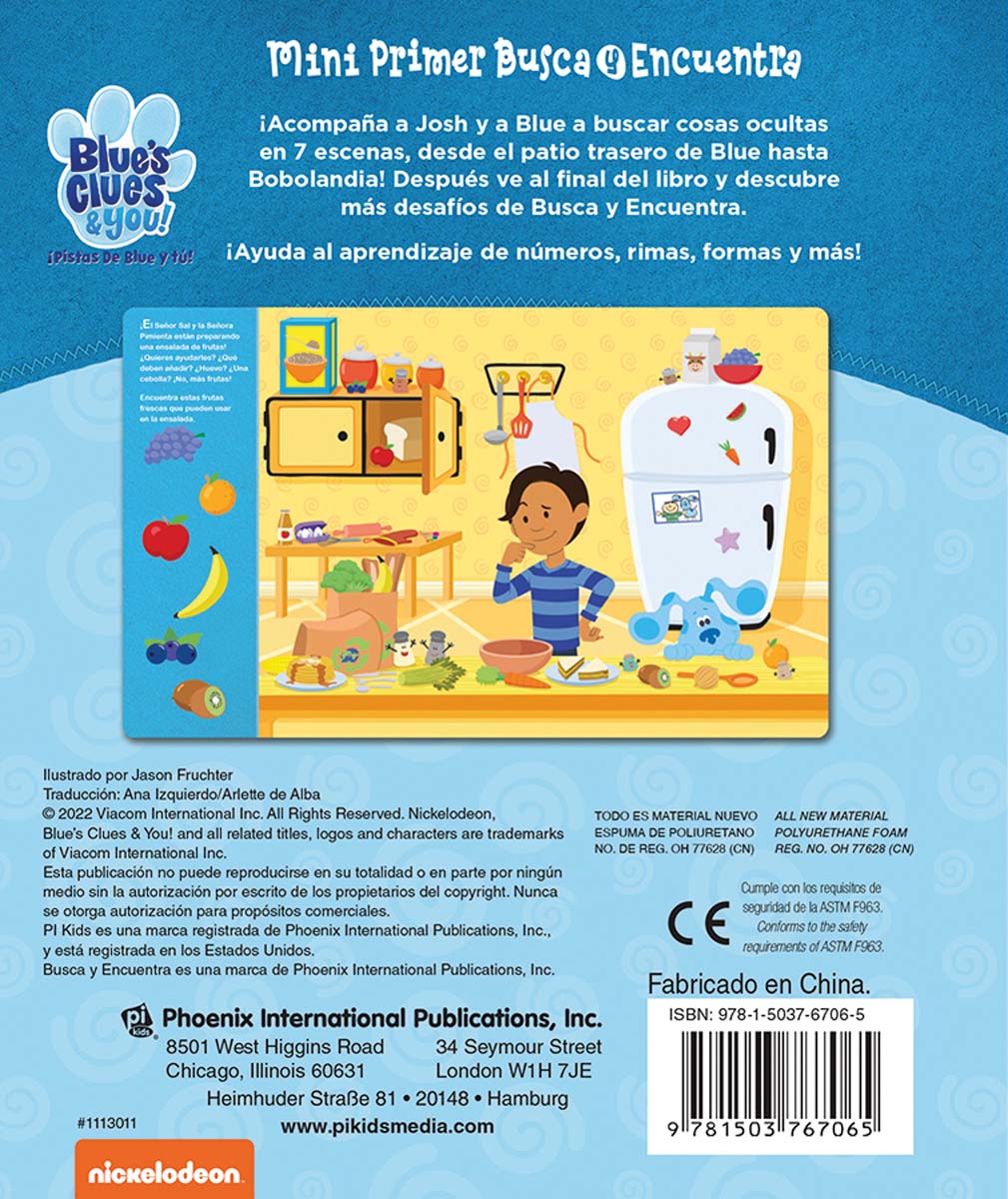 Imagen 2 de MINI MI PRIMER BUSCA Y ENCUENTRA BLUE'S CLUES MM1LF