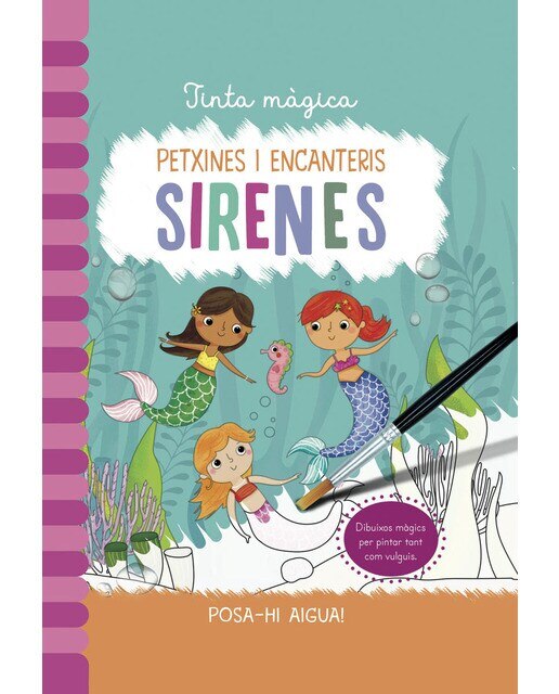 Imagen 1 de TINTA MÁGICA: SIRENES  (Tapa blanda)