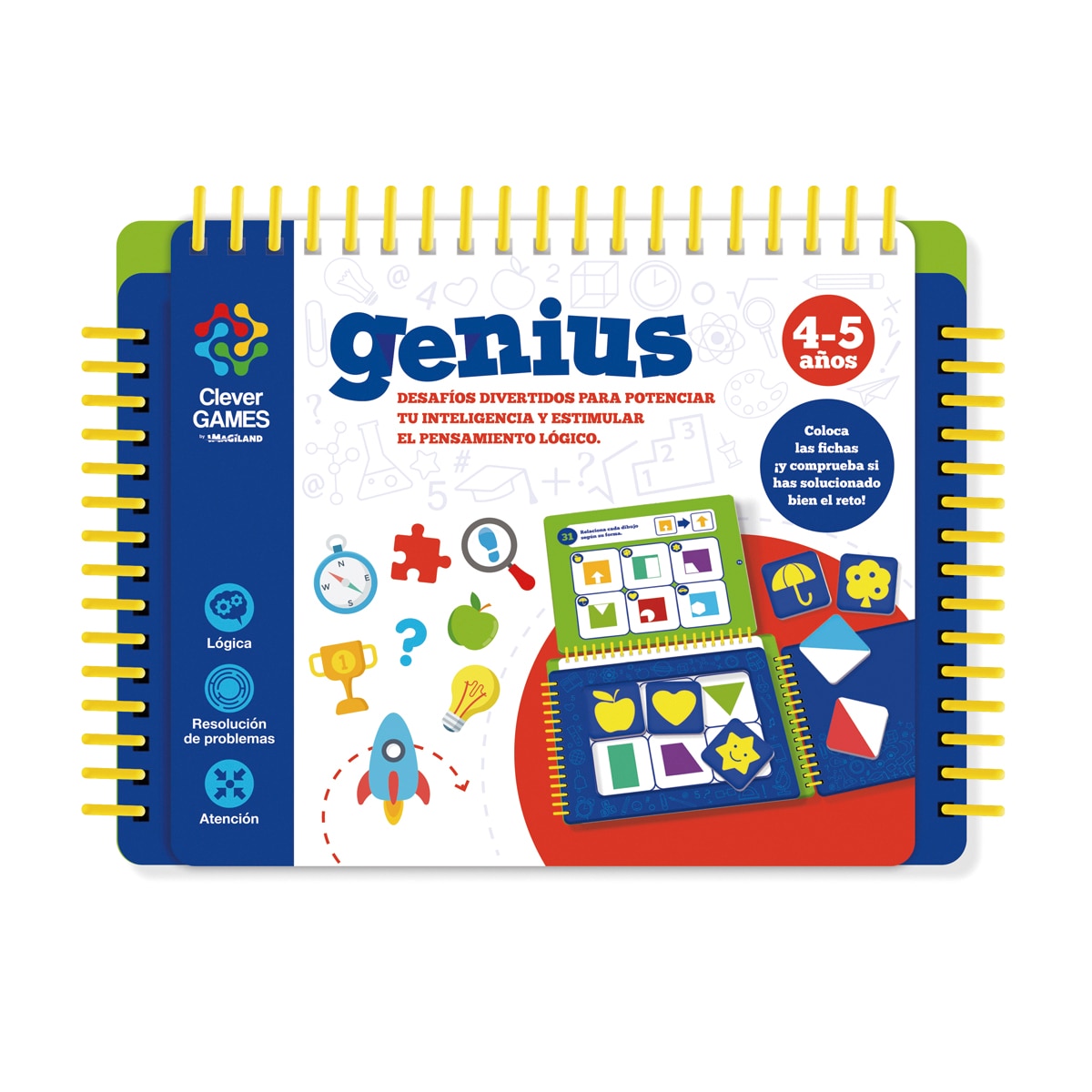 CLEVER GAMES GENIUS 4-5 AÑOS 1