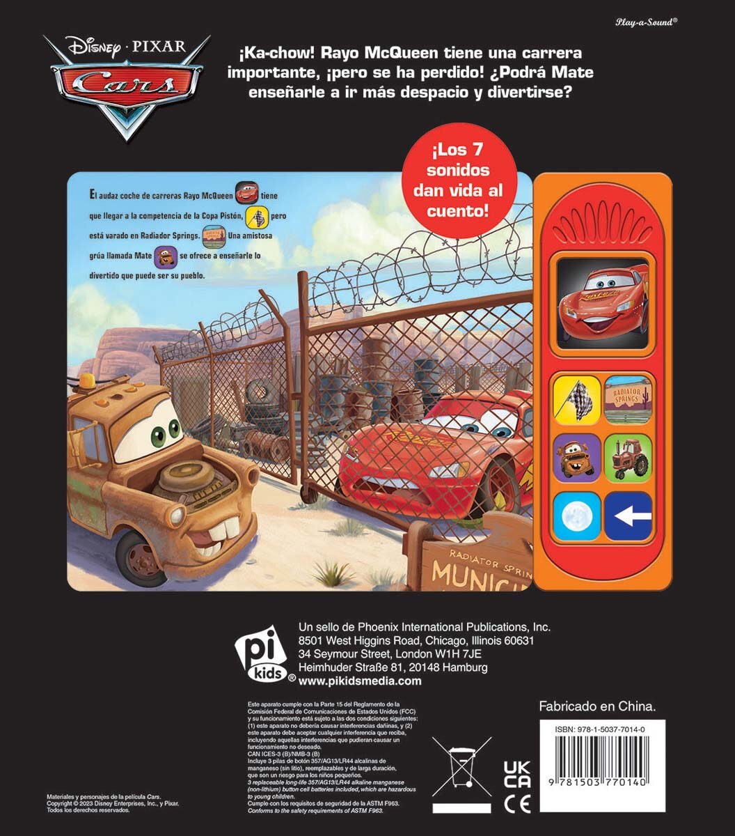 AMIGOS HASTA LA LÍNEA DE META CARS 7B LSB  (Tapa dura) 2