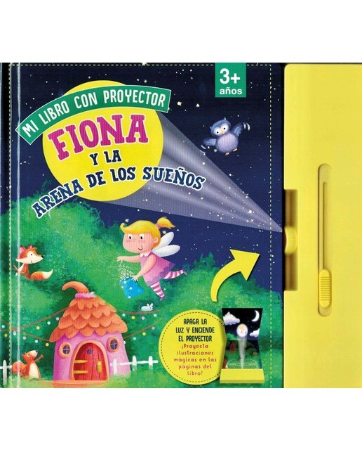 Mi libro con proyector.Fiona y la arena de los su