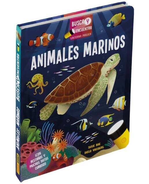 Imagen 0 de BUSCA Y ENCUENTRA LINTERNA MÁGICA - ANIMALES MARINOS  (Tapa dura)