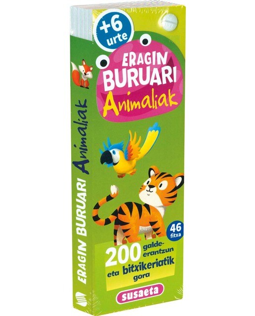 Animaliak + 6 urte (Capa mole) 1