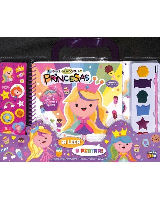 Imagen 0 de El dulce mundo de las princesas - ða leer y pin