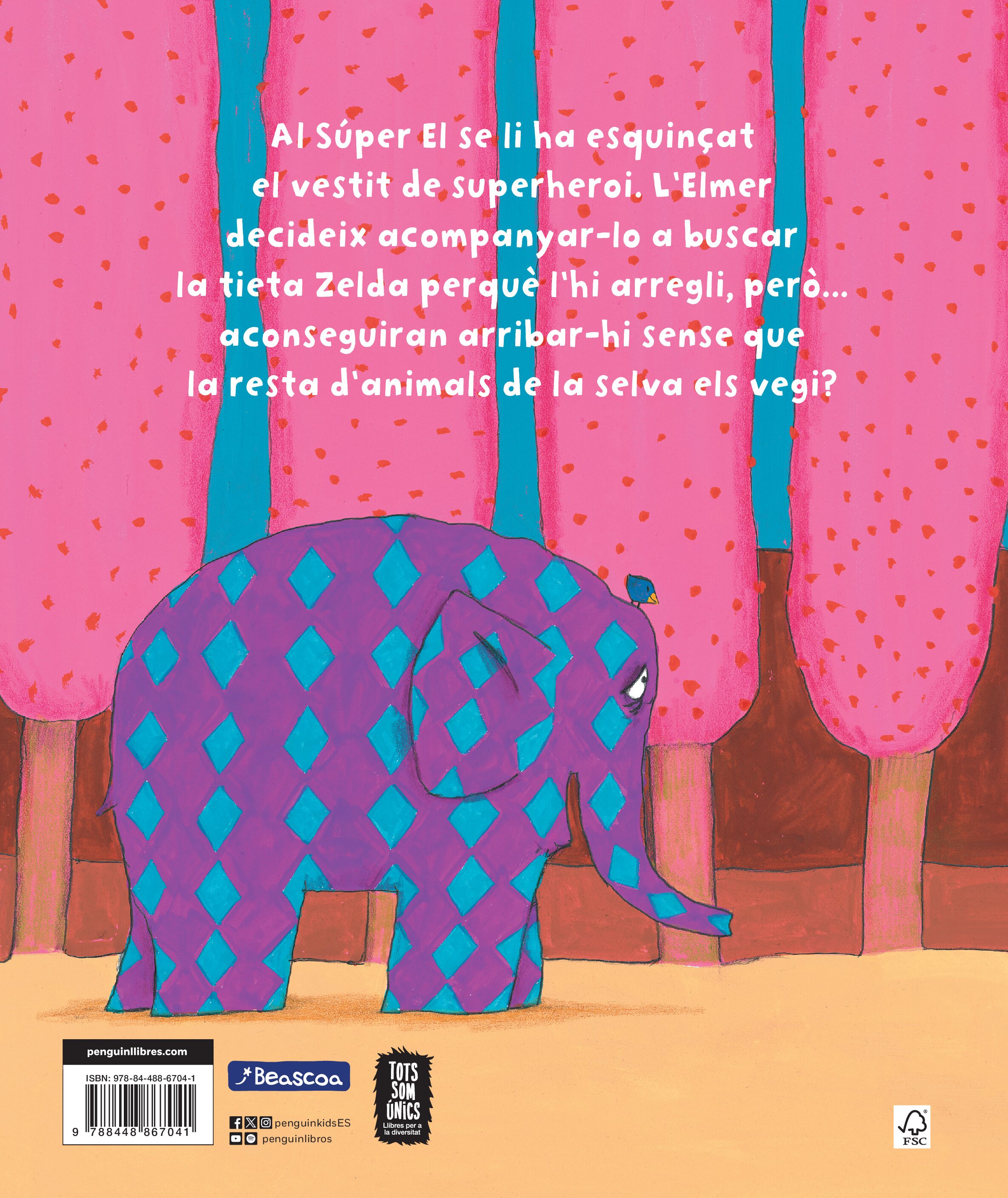 L'Elmer. Un conte - L'Elmer i el Súper El  (Tapa dura) 2