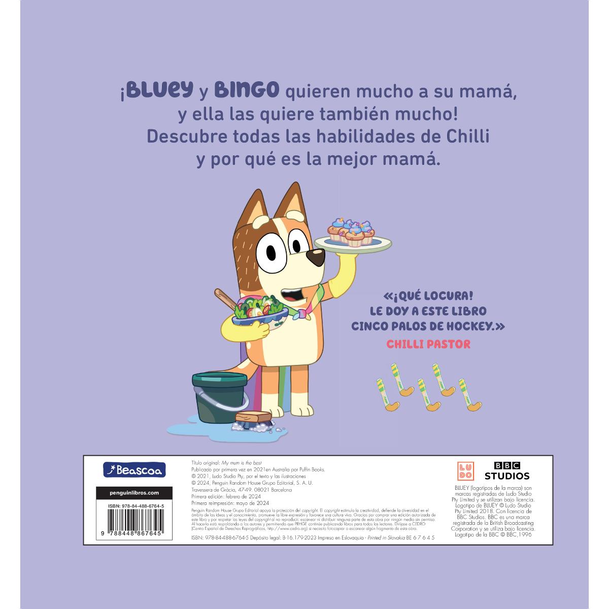 Bluey. Un cuento 6 - Mi mamá es la mejor (edición en español): Un regalo original y especial para el Día de la Madre  (Tapa dura) 2