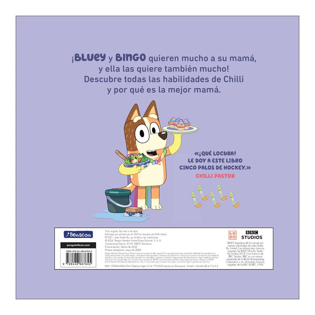 Bluey. Un cuento 6 - Mi mamá es la mejor (edición en español): Un regalo original y especial para el Día de la Madre  (Tapa dura) 3
